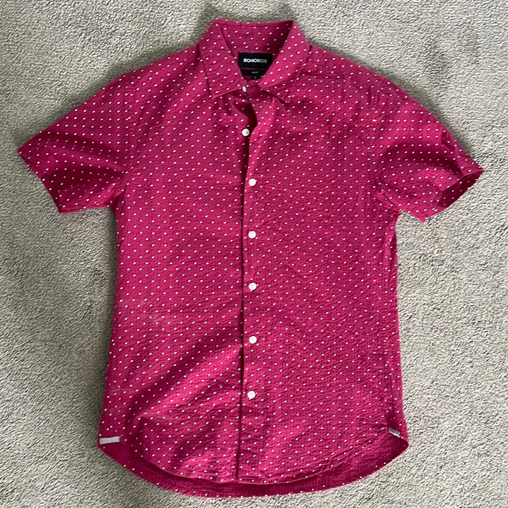 Bonobos slim fit short sleeve button up